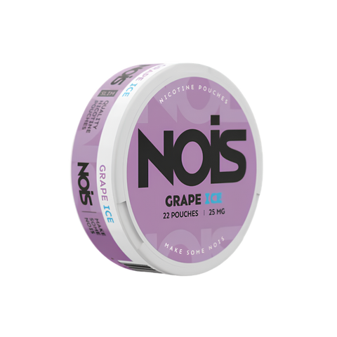 NOIS - Grape Ice slim nicotine pouches can