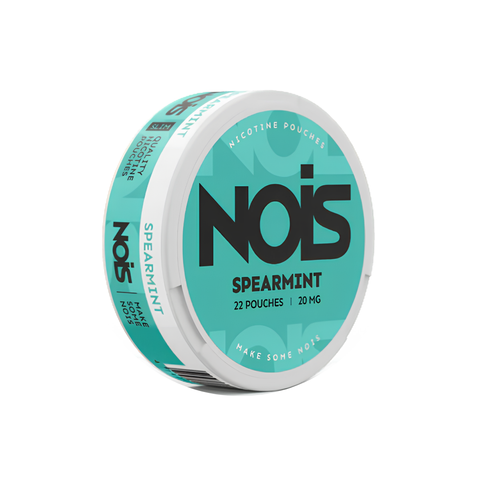 NOIS - Spearmint slim nicotine pouches can