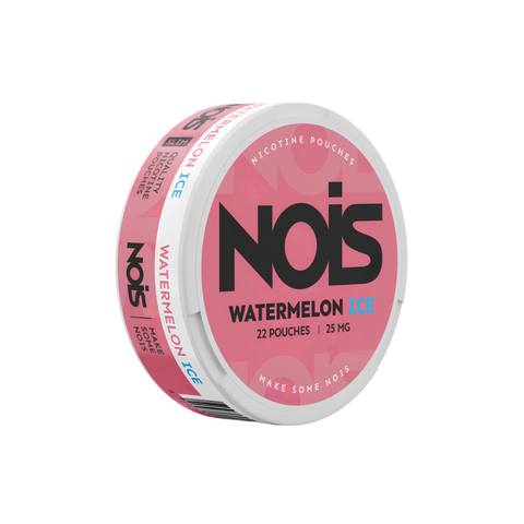 NOIS Strong - Watermelon Ice slim nicotine pouches can