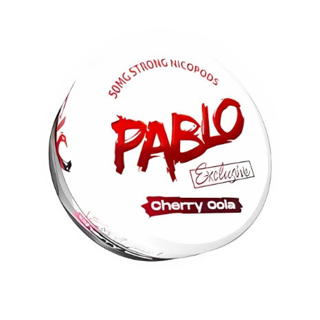 PABLO Exclusive - Cherry Cola slim nicotine pouches can