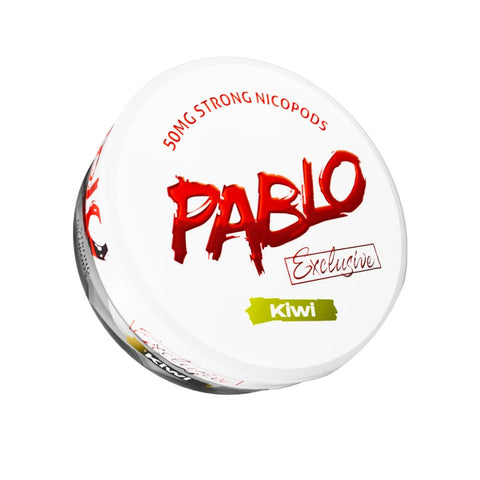 PABLO Exclusive - Kiwi slim nicotine pouches can