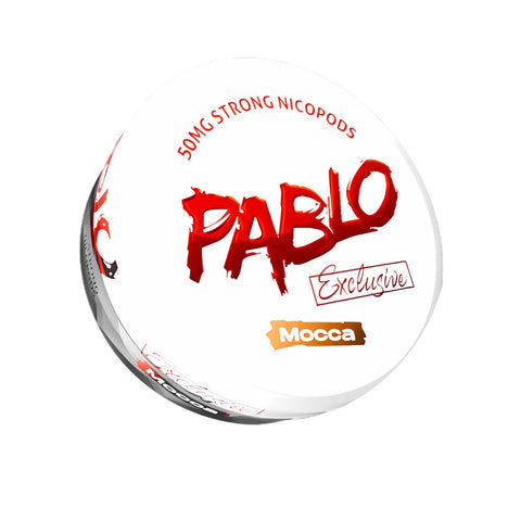 PABLO Exclusive - Mocca slim nicotine pouches can