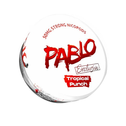 PABLO Exclusive - Tropical Punch slim nicotine pouches can