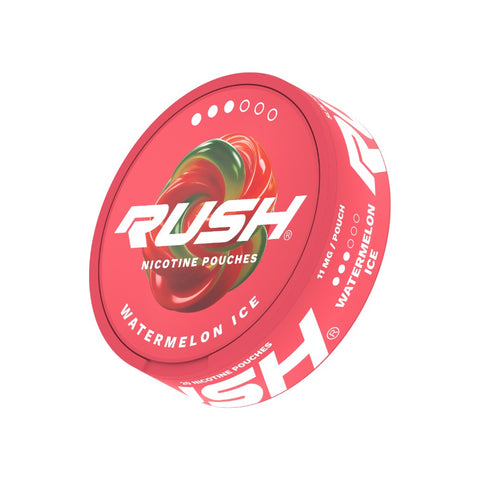 RUSH - Watermelon Ice slim nicotine pouches can