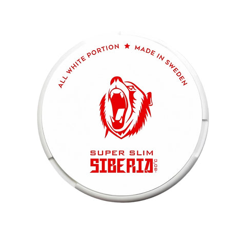 SIBERIA - Mint (Super Slim) super slim nicotine pouches can