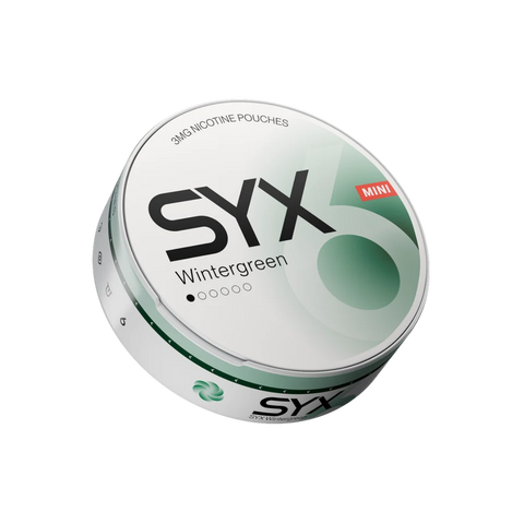 SYX Mini Wintergreen 3mg