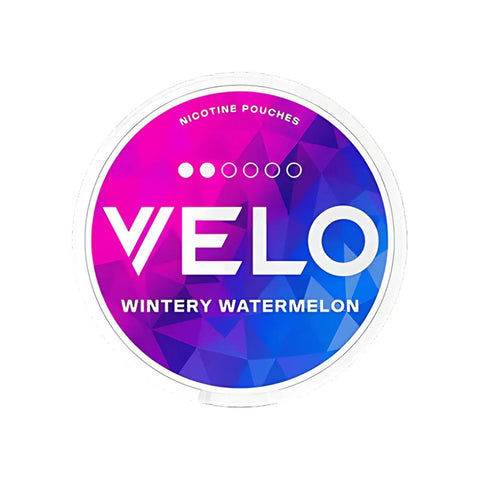 VELO Wintery Watermelon Mini nicotine pouches can
