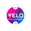 VELO Wintery Watermelon Zero nicotine-free pouches can