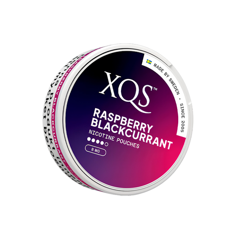 XQS - Raspberry Blackcurrant 8mg