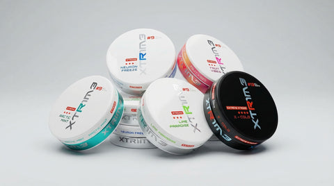 X-TRIME nicotine pouches collection banner