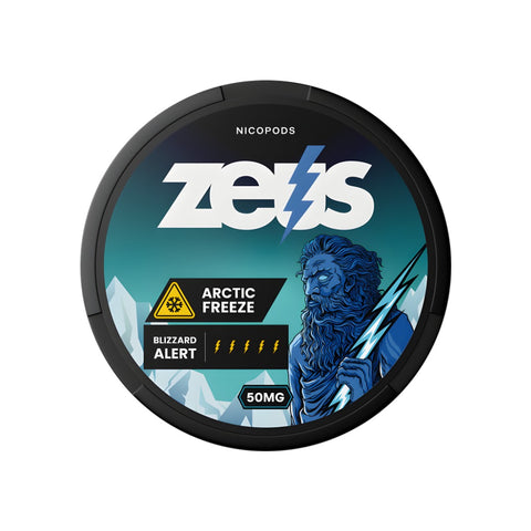 ZEUS - Arctic Freeze slim nicotine pouches can